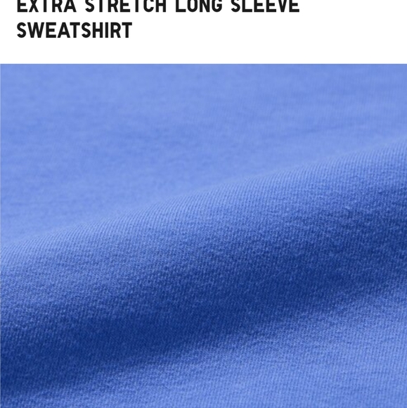 Uniqlo EXTRA STRETCH LONG SLEEVE SWEATSHIRT - Picture 9 of 9